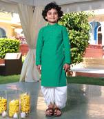 Diwali doodle kurta & dhoti set