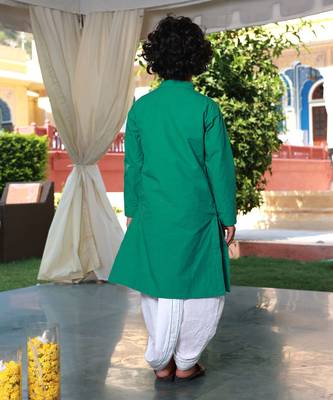 Diwali doodle kurta & dhoti set 4