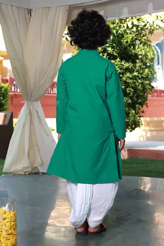 Diwali doodle kurta & dhoti set