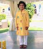 Firecracker fantasy kurta & pyjama set