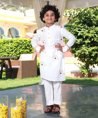 Chirpy chakri & pop kurta pyjama set 1