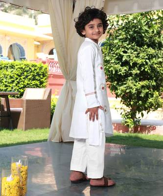 Chirpy chakri & pop kurta pyjama set 3