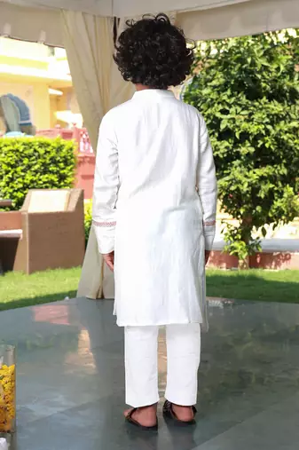 Chirpy chakri & pop kurta pyjama set