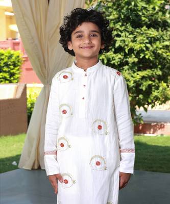 Chirpy chakri & pop kurta pyjama set 5