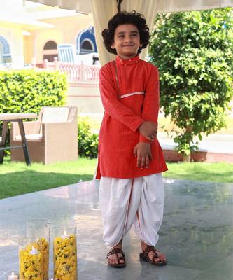 Om sweet om kurta & dhoti 2