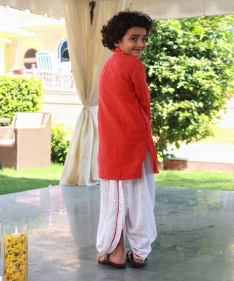 Om sweet om kurta & dhoti 3