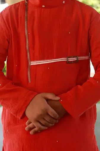 Om sweet om kurta & dhoti