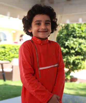 Om sweet om kurta & dhoti 5
