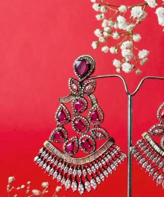 Victoria ruby danglers 2