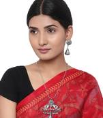 Oxidised Traditional Long Necklace Set