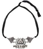 Oxidised Designer Choker Necklace Set