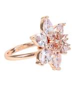 Rose Gold American Diamond Ring