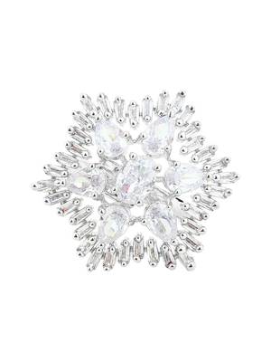 Silver American Diamond Ring 2