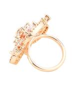 Rose Gold American Diamond Ring