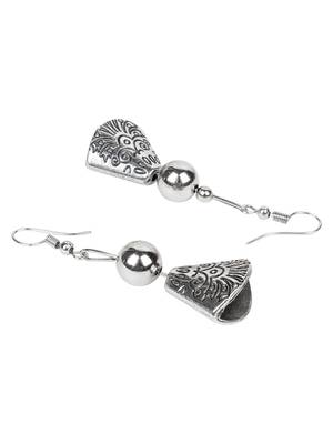 Oxidised Silver Black Necklace Set 4