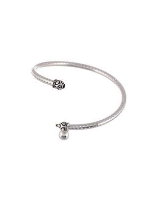 Tamanna silver plated kada anklets for women 2