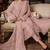Dusty pink georgette heavy embroidery work salwar kameez