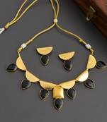 Virgo gold plated jewellery set