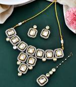 Ethnic kundan jewellery set for women/girls