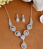 American diamond jewellery set