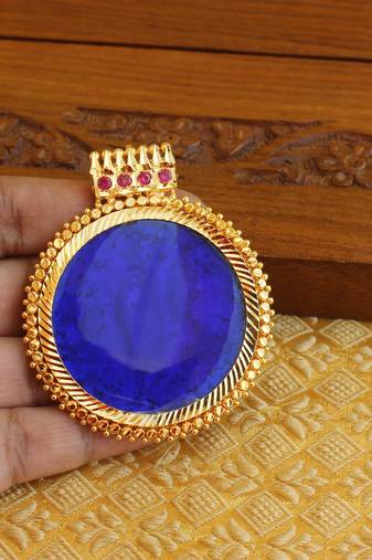 Kerala style palakka pendant