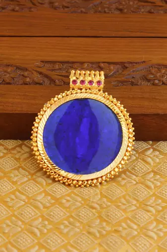 Kerala style palakka pendant