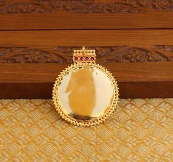 Kerala style palakka pendant 3