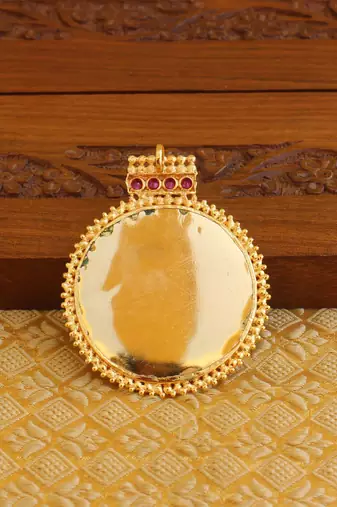 Kerala style palakka pendant