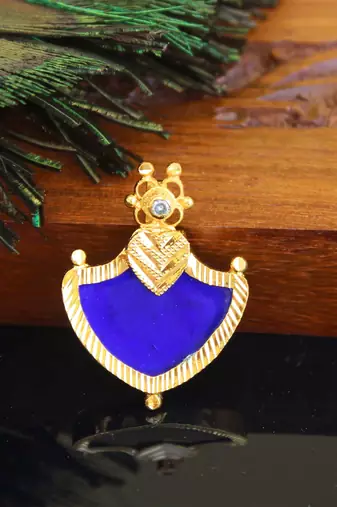Kerala style palakka pendant