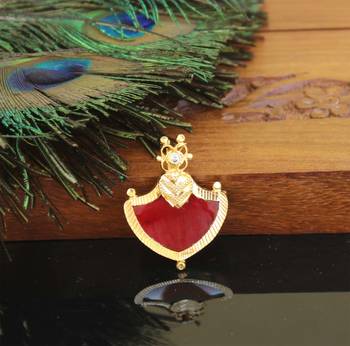 Kerala style palakka pendant 1