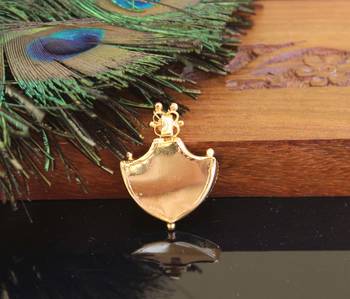 Kerala style palakka pendant 2