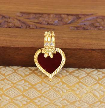 Kerala style palakka pendant 1