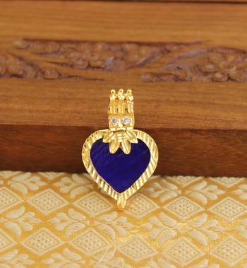 Kerala style palakka pendant 1