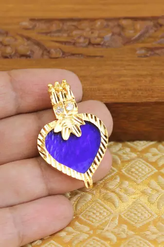 Kerala style palakka pendant