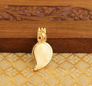 Kerala style mango palakka pendant 3