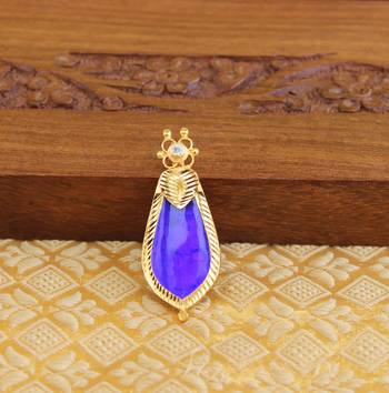 Kerala style palakka pendant 1