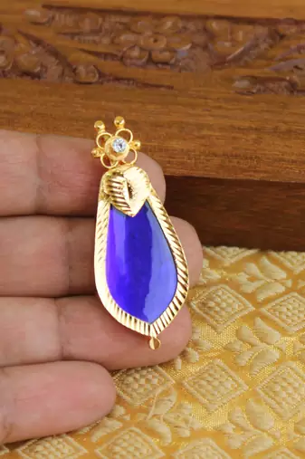 Kerala style palakka pendant