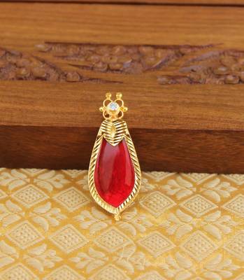 Kerala style palakka pendant 1