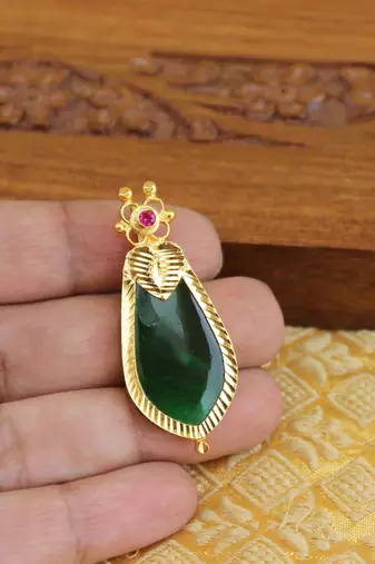 Kerala style palakka pendant