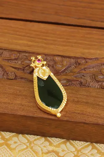 Kerala style palakka pendant