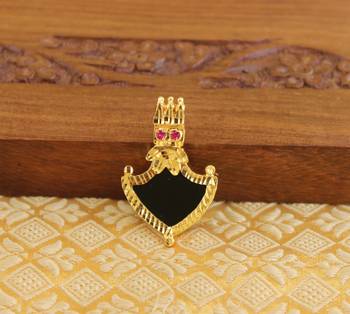 Kerala style palakka pendant 1