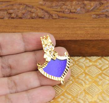 Kerala style palakka pendant 2
