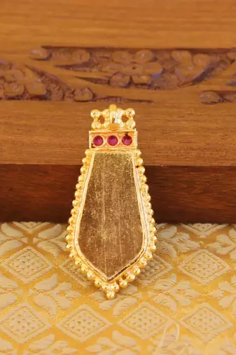 Kerala style palakka pendant