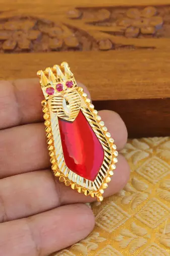 Kerala style palakka pendant