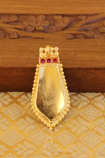 Kerala style palakka pendant