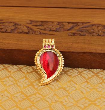 Kerala style mango palakka pendant 1