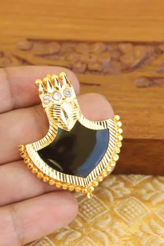 Kerala style palakka pendant