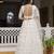Women's White Beautiful Thred Sequence Work Lehenga Choli for women Designer, NewBridal, Bollywood Free Size