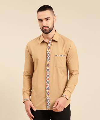 Khaki shirt with pant 2