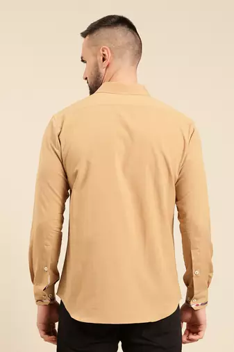 Khaki shirt with pant